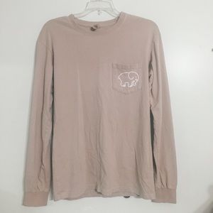ivory ella long sleeve top